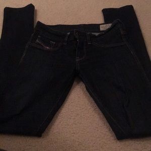 Diesel dark wash jeans